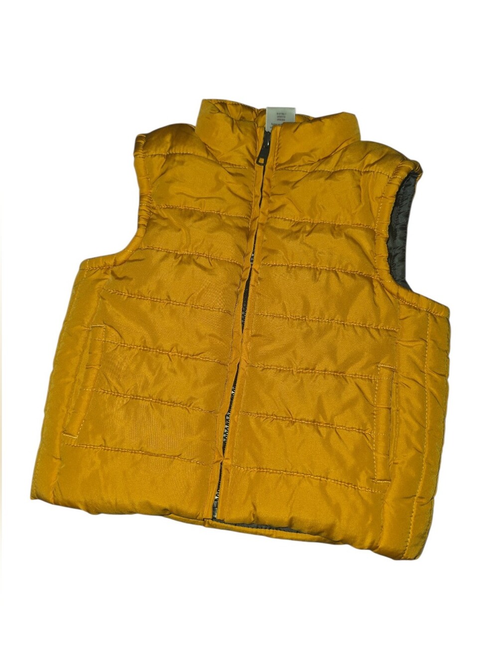 9/8/89. Gymboree Yellow Quilted Puffer Vest for Boys